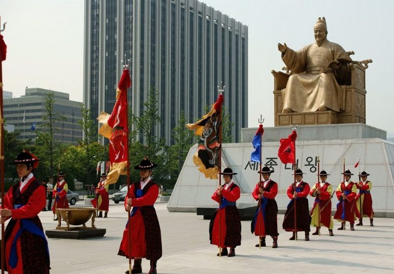 世宗大王銅像